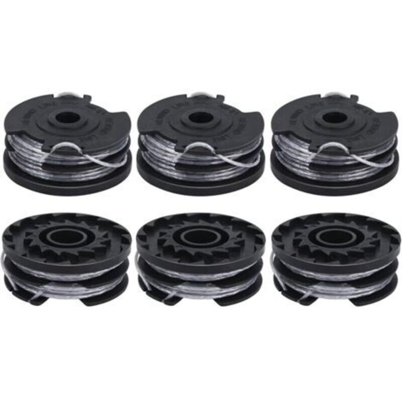 Set Mit 6 Kompatiblen Filzspulen F016800351 Mit Den Coupé-bordüren Bosch Advancedgrasscut 36 Art 30-36 Li Art 24 Art 24+ Art 27 Art 27+ Art 30 Art 30+ Wechselfilzspule 6 M