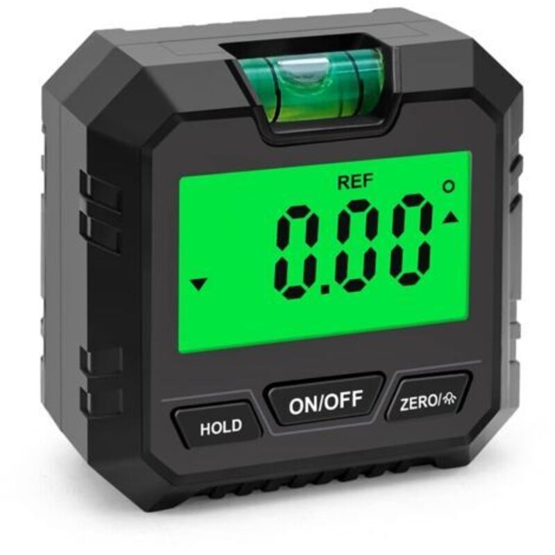 Mini-digital-winkelmesser-neigungsmesser, Elektronisches Goniometer-nivelliermesser, Nivellier-finder-box Schwarz
