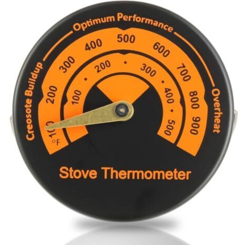 Magnetisches Thermometer Für Kamin Und Herd, Rundes Holzkaminrohr-thermometer, Messgerät Für Ofen