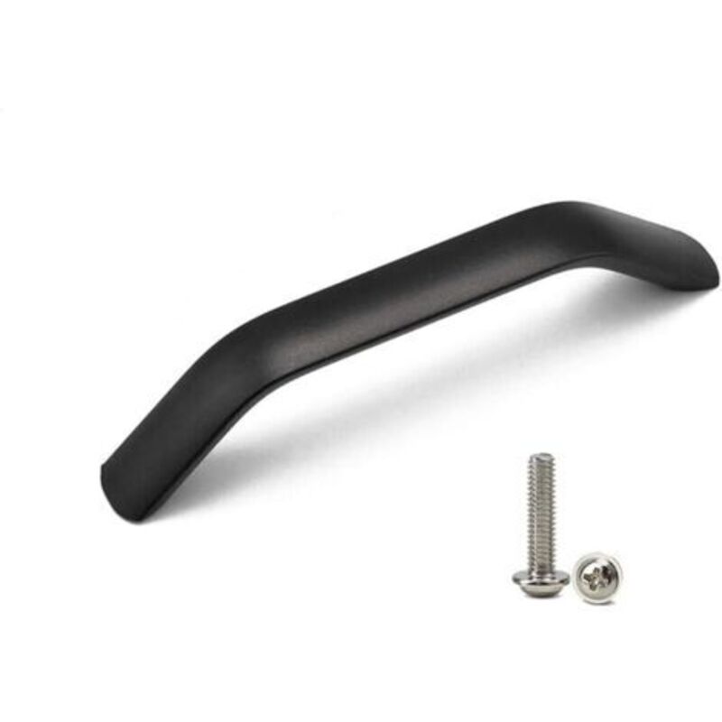 10x Poignées Et Boutons De Tiroir Cuisine Armoire Porte Poignées Placard Tiroir Chambre Meubles Tirer Entraxe 96mm, Procédé De Sablage