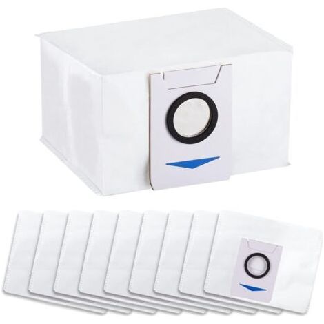 Set Mit 10 Staubsaugerbeuteln Für Ecovacs T20 Pro/t10 Omni, Großes Fassungsvermögen 3 L, Ersatzteile