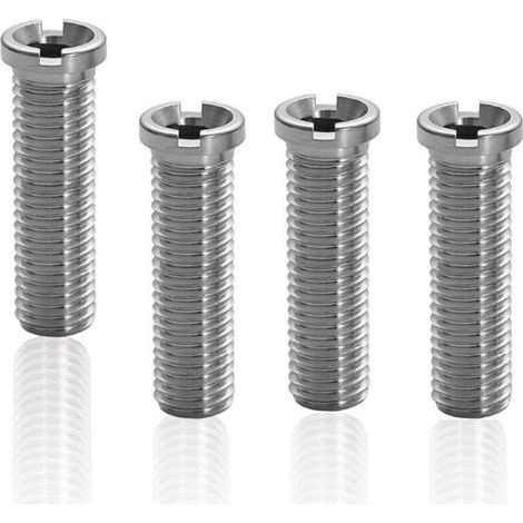 Spülkorbschraube, 4er-set, Für Küchenspülenabläufe, 45 Mm, Edelstahl, Für Abflussstopfen