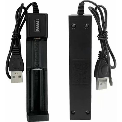 2 Stück Universal-ladegerät Smart Mini Multifunktions-akku-ladegerät