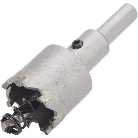 Legierungs-lochsäge, Tct-hartmetall-lochsäge Für Aluminiumplatte Für Eisenplatte Für Stahlplatte Für Kalziumsilikatplatte(φ30mm)