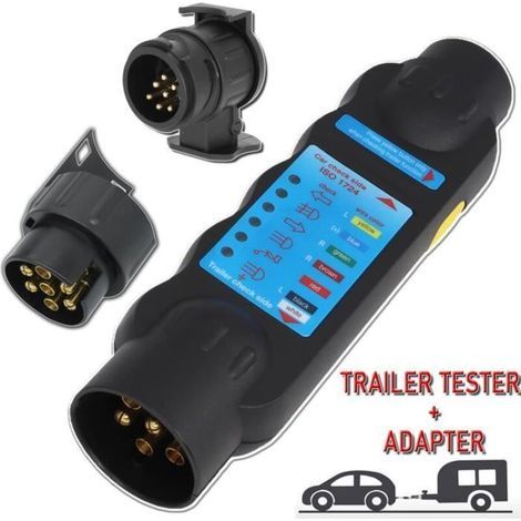 Werkzeug Zum Testen Der Beleuchtung Des Stromkreiskabels, Der Barre-remorquage-prüfung, Des Remorque-preises, 7 Broschen + 2 Adapter