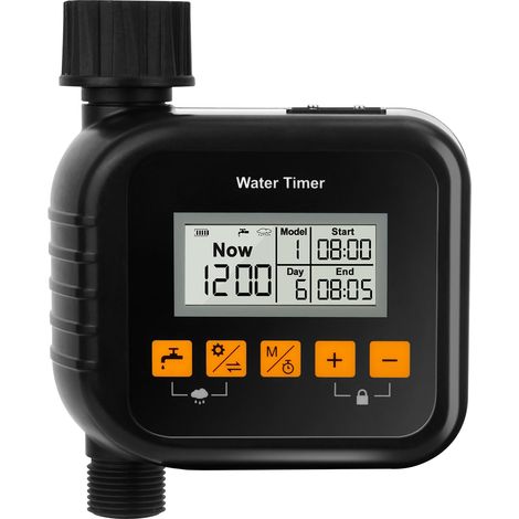 Gartenbewässerungsbeauftragter, Programmierer Für Garten- Und Gartenbewässerungsanlagen (garten Und Außenbereich), Steuerung Des Gartenbewässerungssystems Mit Wasserdetektor.