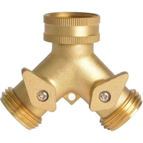 Anschluss Für Bewässerungskreislauf, Sprinkler, Schlauchanschluss 2 Auslässe, Verteiler, Bewässerungsanschluss, Verbindungsstück, Verlängerung, Wasserhahn-adapter, Wasserhahn-nase, Y-wahlschalter Für