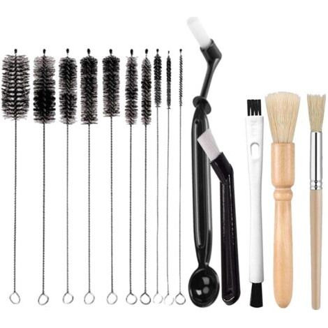 15er-pack Kaffeebürsten – Reinigungsbürste Für Kaffeemaschinen – Reinigungsbürste Für Kaffeemaschinen – Espressobürste – Barista-kaffeebürste – Reinigungsbürste Für Kaffeewerkzeuge