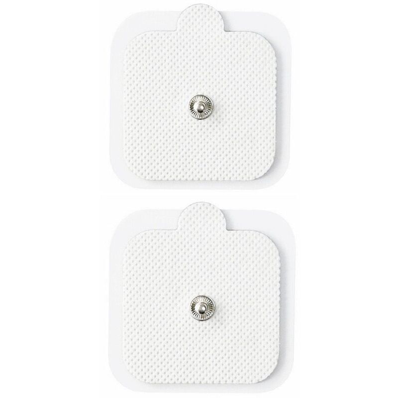 Set Mit 2 Stück Waldelektroden, 5 Cm X 5 Cm, Selbstklebend, Die Mit Dem Voltage-gerät Kompatibel Sind