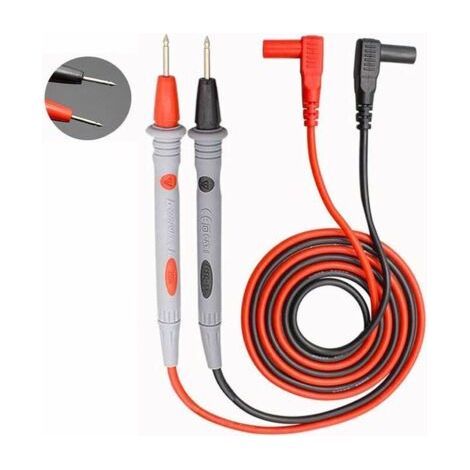 1 Stück Robuste Multimeter-messleitungen, 1 M, 1000 V/20 A/cat Iii/iv, Testkabel, Messspitzen-set Für Multimeter