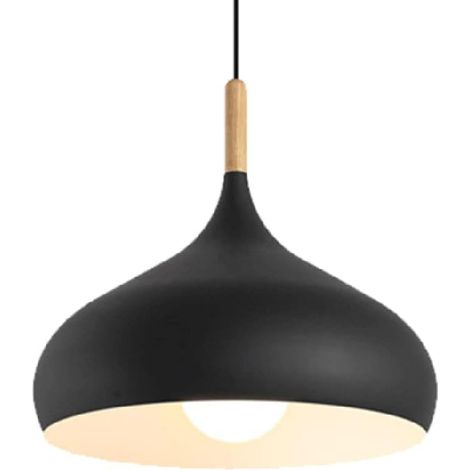 Kreative Macaron-pendelleuchte, Moderne Pendelleuchte, Minimalistische Café-deckenleuchte, Geeignet Für Küchen Im Landhausstil, Nachttische, Teestuben Und Cafés (schwarz, 24 Cm)