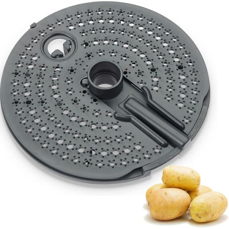 Kartoffelschäler, V2-schälkopf Für Thermomix Tm7, Tm6, Tm5, Tm3, Kartoffelschäler Mit Kunststoffreibe, Schälen Von Kartoffeln, Karotten, Gemüse