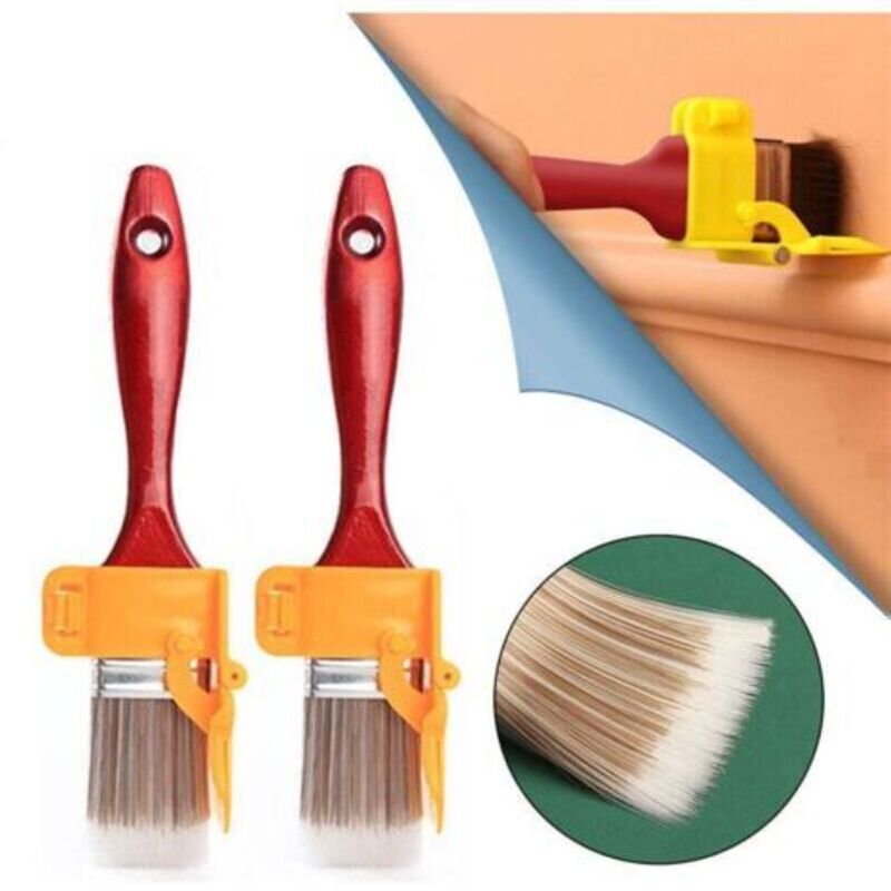 Pinceau De Peinture, Brosse Multifonction À Tools De Coupe À Main, 3,8 X 20,8 Cm, Farbplatte, Charaktere Muraux, Murs Intérieurs, Brosse Àcoins Cachés Pour La Maison, Le Bureau, Les Murs, Le