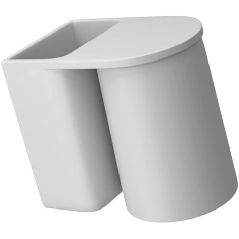 Wandmontierter Zahnbürstenhalter, Grau, 30,5 X 20,3 X 10,2 Cm, 1 Aufbewahrungsbox, Badezimmer-aufbewahrungsregal, Ohne Bohren