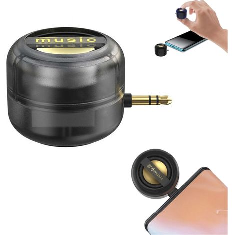 Tragbarer 5x-verstärker, Plug & Play Für Musik Und Apps, Mini-kopfhörer Mit 3,5-mm-buchse.