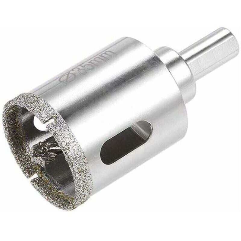 Glasglocken Aus Kristallglas Mit Zentraler Pilotenöffnung Aus Glas, 35 Mm Durchmesser Aus Keramik