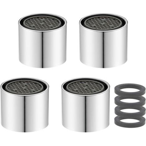 Innengewinde (m18) 4 Stück M18/m20/m22/m24/m28 Wasserhahnbelüfter Wassersparfilter Ersatzteile