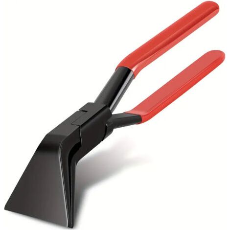 Klappzange, Rot, 1 Stück 45° Abgewinkelte Blechzange Robuste, Rutschfeste Griffe Rostbeständige Zange