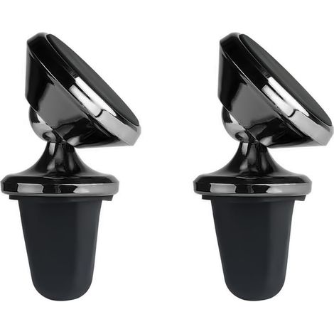 2-teilige Halterung Für Magnetische Mobiltelefone, Magnetische Tragbare Halterung, Selbstklebend Für Smartphones, Magnetische Kfz-halterung (schwarz)