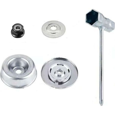 4 Stück/set Trimmerteile Und Zubehör Für Stihl Fs55 Fs56 Fs120 Fs130 Fs130r Fs200 Fs200r Fs250, Hochwertige Metallklinge Für Stihl Freischneider-klingenaufsatz