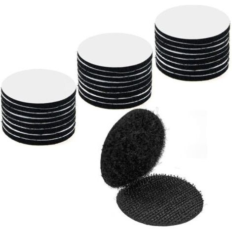 30 Stück Doppelseitiges Klebeband Zum Kratzen – Ultrastarker Doppelseitiger Kleber – Klebeband Mit Ultrastarker Kleberückseite, Schwarz, 5 Mm Runde Spitze, Geeignet Für Teppiche, Sofas