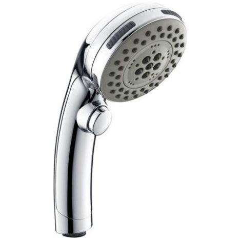 1 Stück Galvanisierter Chrom-duschkopf Mit Stopp-taste, Handbrause, Einzelduschkopf
