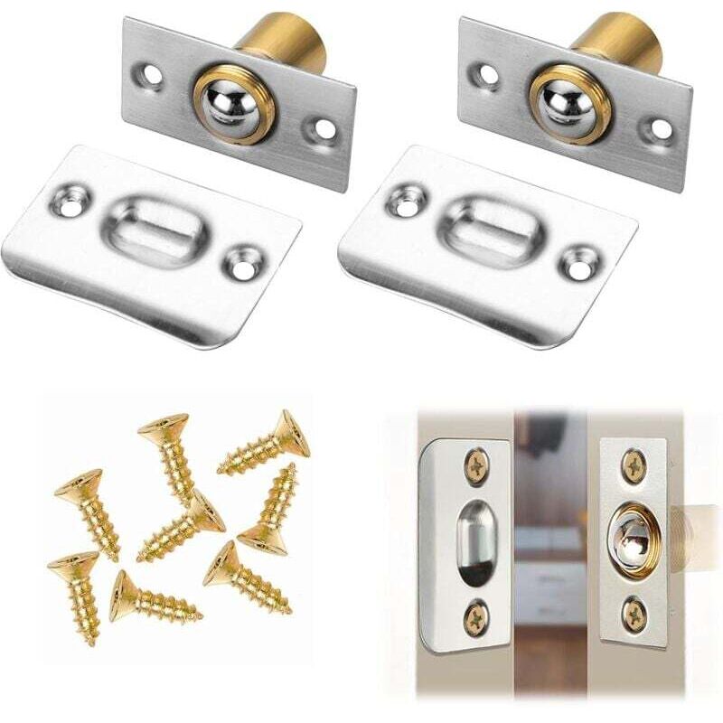 Türschloss, Türschloss, Türschloss, Rollerball-türschloss, Türschloss, Türschloss, Türschloss Aus Edelstahl, 2-teilig