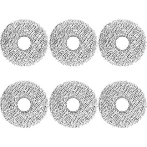6 Wischtücher Kompatibel Für Xiaomi X20+, Für Dreame L10s Ultra Gen 2 / L10s Ultra / L10s Pro Ultra Heat / L40 / L40s Pro / X40 /