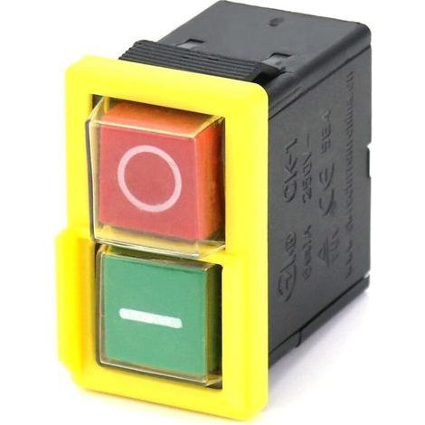 Kjd 6 Universal-ersatzschalter 250 V 4 A, Werkzeugmaschinenschalter, Universeller Not-aus-schalter
