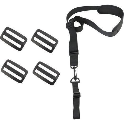 Freischneider-geschirr, Verstellbare Schultergurte, Professionelles Universal-geschirr, Nylon-trimmer-schultergurt Für Freischneider, Rasenmäher (wird Mit 4 Ersatzschnallen Geliefert