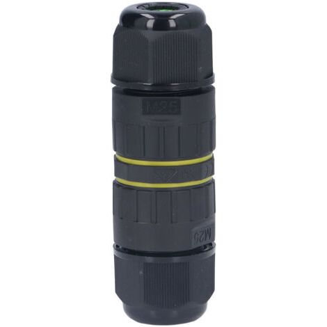 5-adriger Wasserdichter Steckverbinder, M25 Ip68wasserdichte Buchse Hochleitfähige Messingkontakte In 10–14 Mm Unzerbrechlichem Kabelbereich
