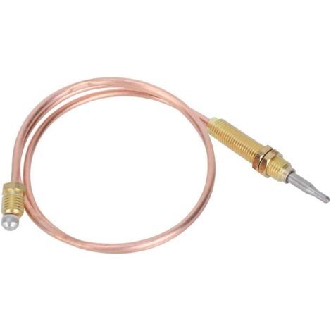 Hochempfindliches Universelles M8-gas-thermoelement Für Gas-warmwasserbereiter, Kamine, Öfen, Warmwasserbereiter Und Grillzubehör (60 Cm/23,6 Zoll)