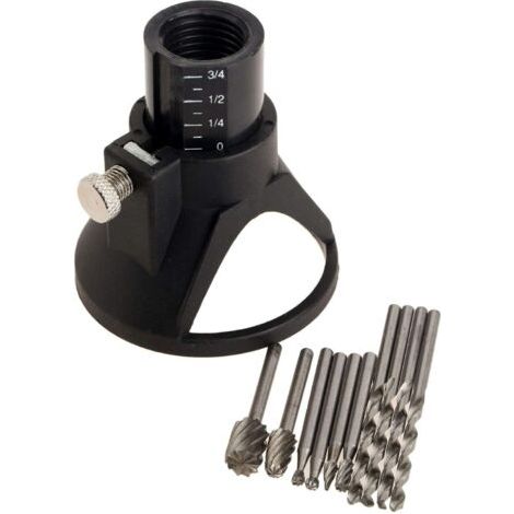 Multitool-rotationsaufsatzsatz Für Schneidführungsbohrer, Rotierende Multitool-schneidführung – 11er-set