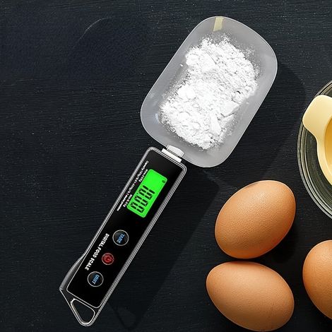 Lot De 1: Cuillère-mesure Électronique / Balance De Kitchen - Cuillère-balance Numérique De Haute Précision En Acier Inoxydable