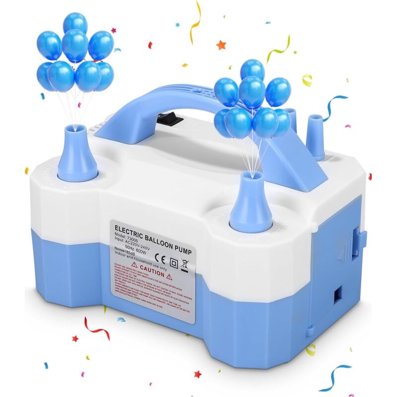 Gonfleur-ballon 400w, Elektrischer Gonfleur-ballon Pompe-à-elektrischer Ballon-gonfleur-ballon Mit Doppelbus Für Ballons Zum Jahrestag Der Hochzeit Und Der Dekoration Des Festes