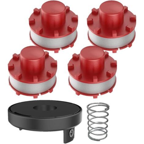Packung Mit 4 Ersatzspulen Für Ein-hell-freischneider 3405096 Ersatzspule Für Ein-hell-freischneider Ge-ct 36/30 Li E Solo, Agillo 36/255 Bl, Agillo 18/200