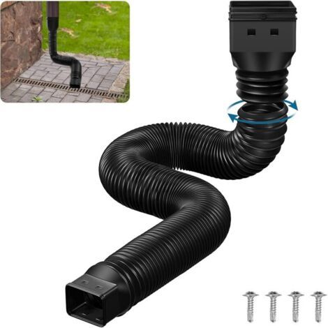 Flexibler Drainageschlauch Für Gouttière, Ausziehbarer Drainageschlauch Von 50–147 Cm – Praktisch Und Langlebig