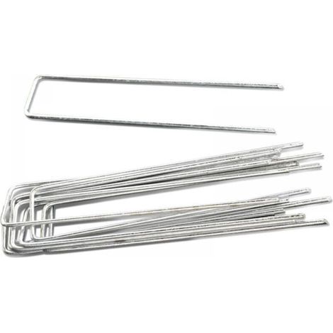 10 Stück 10 Cm U-förmiger Mulchhalter Für Tropfbewässerungsrohre, Hergestellt Aus Grasbeständigem Stoff