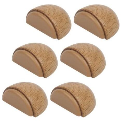 6er Set Türstopper - Selbstklebend Für Holztürstopper Für Floorin