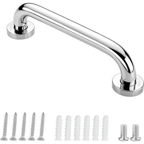 Haltegriffe Für Ältere Menschen, Edelstahl-badewannengriff, Badezimmer, Wandmontage, Toilette, Badezimmer, Rutschfester Sicherheitsgriff (30 Cm, 1 Stück)