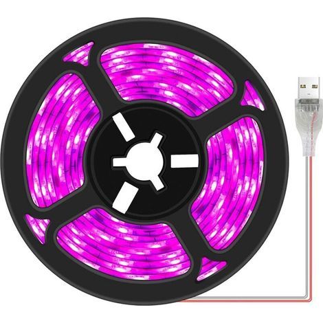 Led-leuchtbänder Für Pflanzenhaufen, Äste, Vollständiges Gespenst, Für Innenpflanzen, Sukkulenten, Hydrokultur, Garten, Garten, Usb (3 M)