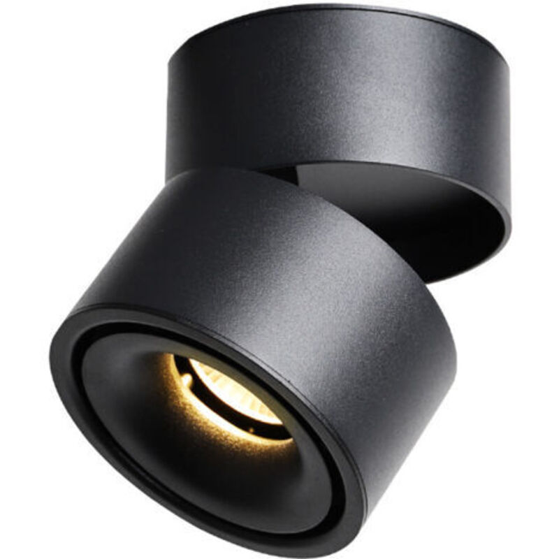 Downlight-led-spot Mit Mehreren Winkeln, Biegsam, Schwarz, Drehbarer Plafond-spot