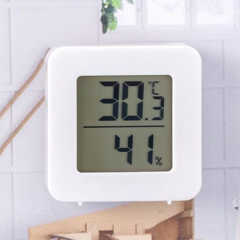 Kleines Digitales Hygrometer, Innenthermometer, Raumthermometer, Temperaturmonitor Und Luftfeuchtigkeitsmesser Für Zuhause, Büro, Komfort, Reptilienthermometer