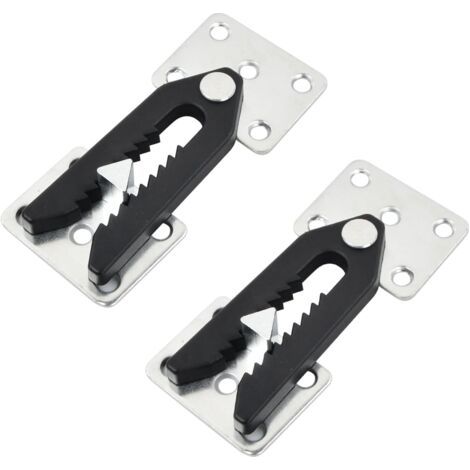 2 Stück Möbelverbinder, Polstersofaverbinder, Verzinktes Metall, Sektionssofaverbinder Mit Clipverschluss, Sofaverbindungsschnalle Für Betten, Tische