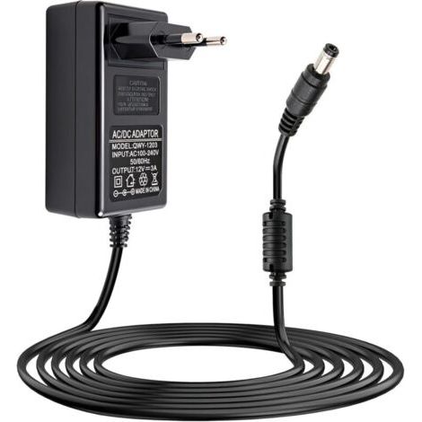 12v 3a 36w Universal Ac-dc Netzteil Mit 5,5×2,1mm Stecker, 12v Netzteil Für Led, Kameras, Router, Lautsprecher, Telefonsystem, Überspannungs- Und Kurzschlussschutz