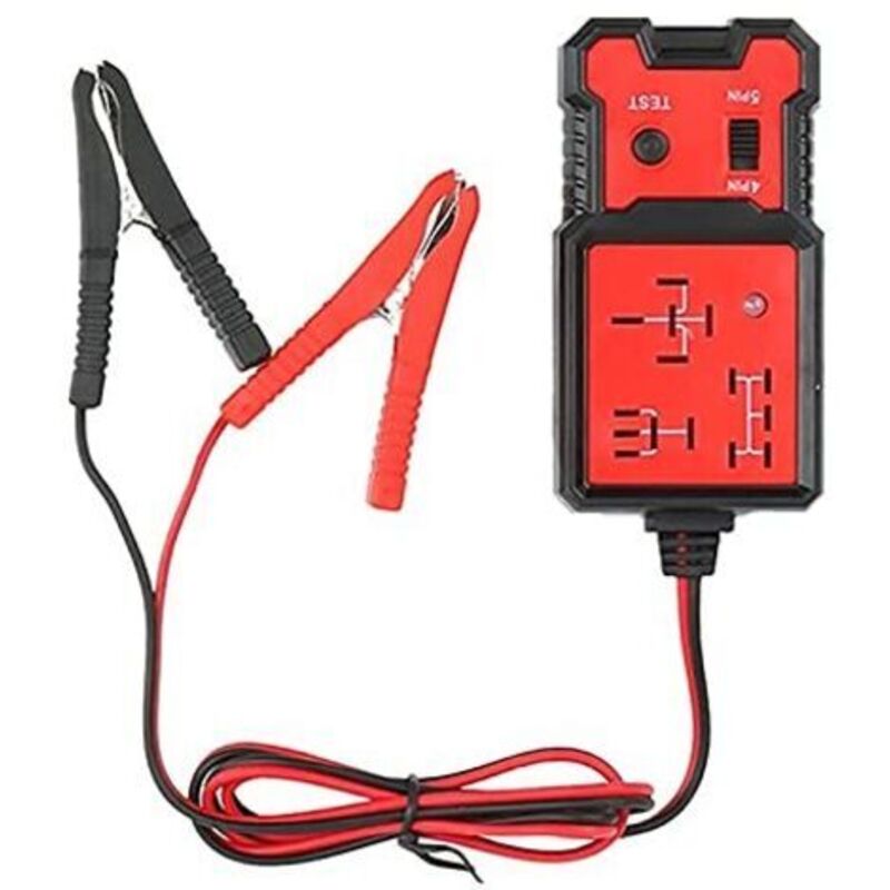 Pr Testeur Électronique De Relais Car 12 V Avec Clips - Testeur De Relais Électronique Pour Réparation Car