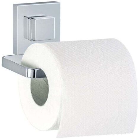 Quadro Toilettenpapierhalter, Vacuum-loc - Edelstahl,