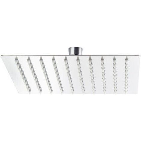 Duschkopf Carré 30x30cm Duschkopf Jet Effet Pluie Rainshower Edelstahl Rostfrei