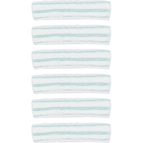 Lingettes De Rechange Pour Lave-linge, Housses De Balai En Microfibre Türkis, 27,5 X 6,8 Cm (los Von 6)