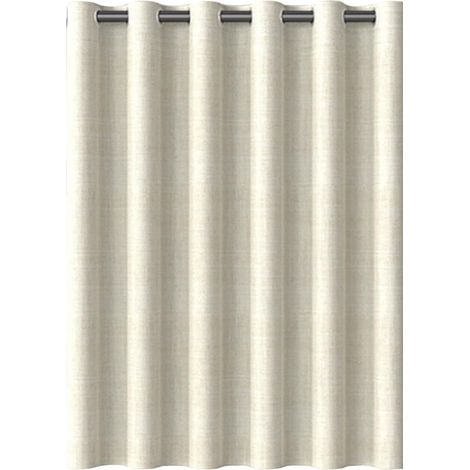 Vorhang Für Schlafzimmer/wohnzimmer, Dicker, Wasserdichter Stoff, Kein Stanzen, Einfache Installation, Beige Duschstange